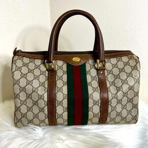 💯Authentic Gucci Boston Handbag with Cherryline 🍀